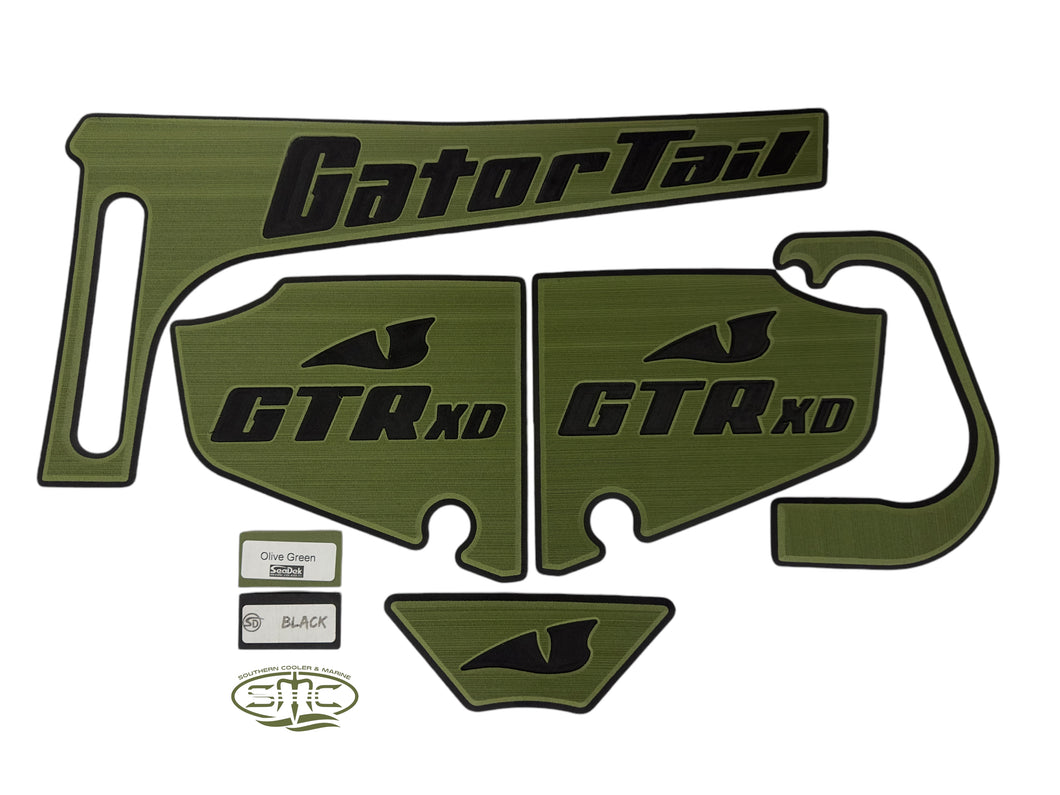 Gator Tail Engine Dress up Kit. Please select your purchase from the drop down menu below to assure correct color choice.