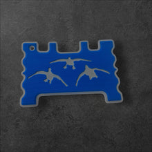 Load image into Gallery viewer, Bimini Blue/Storm Gray Brushed Cupping Ducks Design