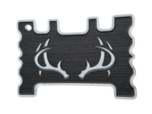 Load image into Gallery viewer, Charcoal/Storm Gray Brushed Deer Antler Design