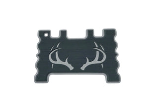 Dark Gray/Storm Gray Brushed Deer Antler Design