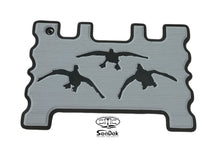 Load image into Gallery viewer, Storm Gray/Black Brushed Cupping Ducks Design